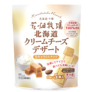 花畑牧場　北海道クリームチーズデザート 生キャラメルナッツ 90g【冷蔵配送】