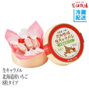 花畑牧場 生キャラメル 北海道産いちご 8粒タイプ  【冷蔵配送】