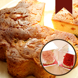 スイーツ 花のようなケーキ