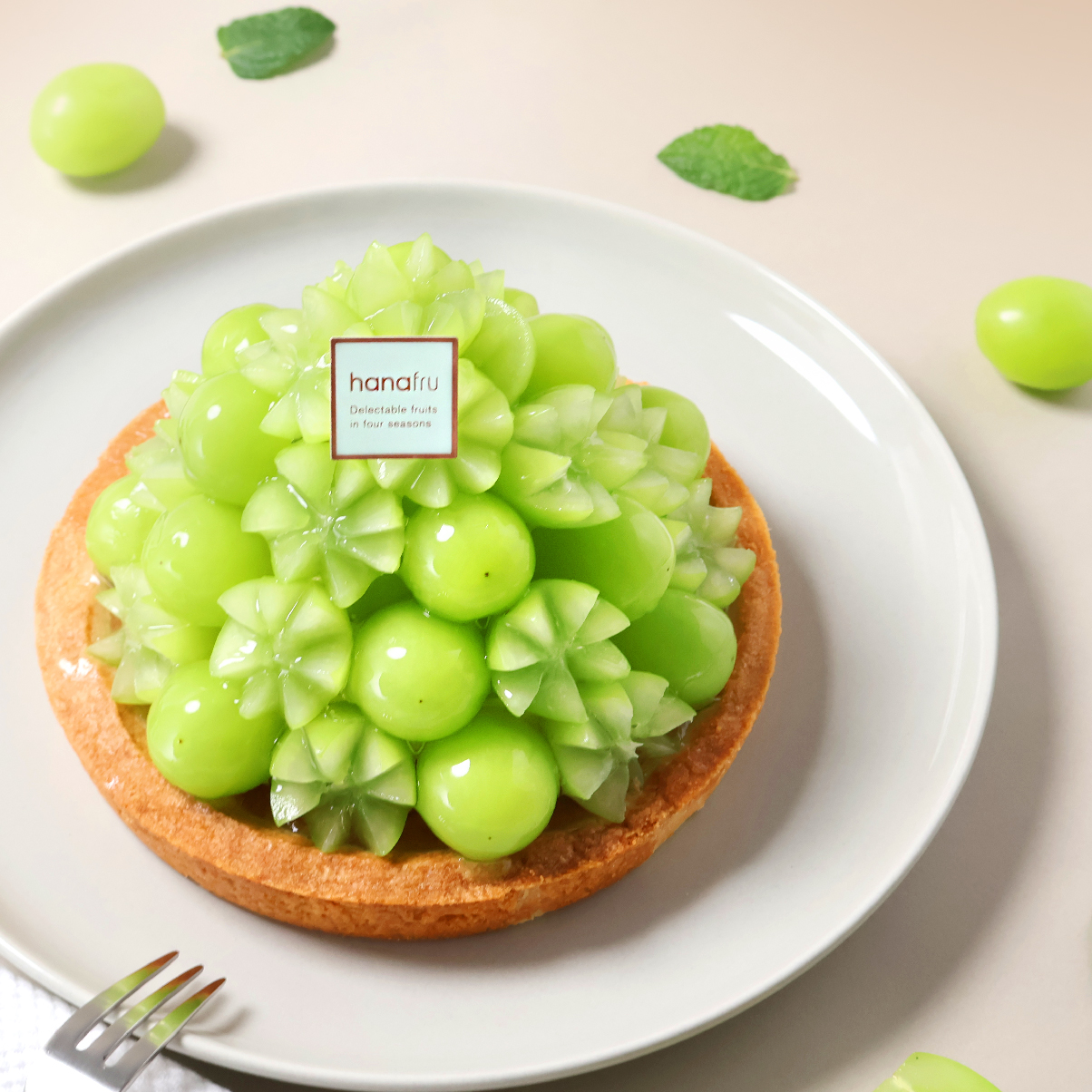 マスカットのシャルロットケーキ 思い起こさ フェイクスイーツ 食品 