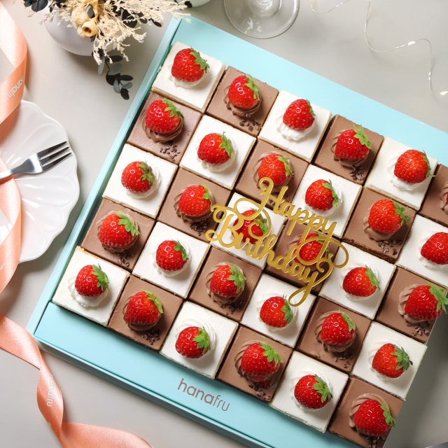 苺のダブルショートケーキ パーティーカット 30
