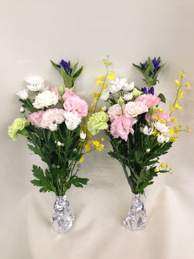 【定期コース】お供え花束一対[6,600円] 【送料込み★翌日以降★本州限定（中国地方を除く）】