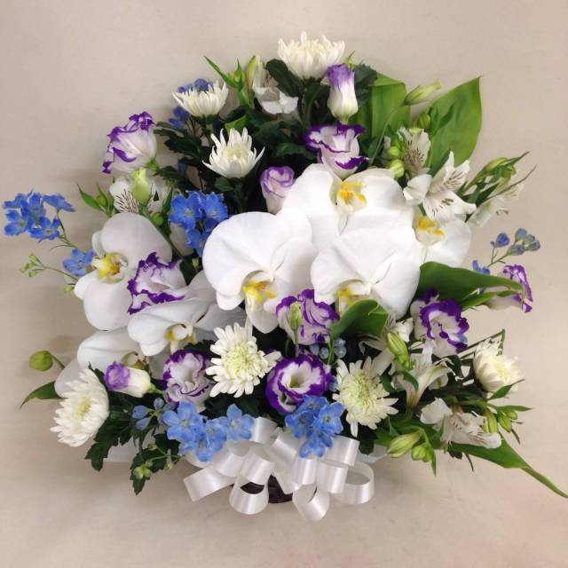 【定期コース】お供えアレンジメント[12,100円]【送料込み★翌日以降★本州限定（中国地方を除く）】