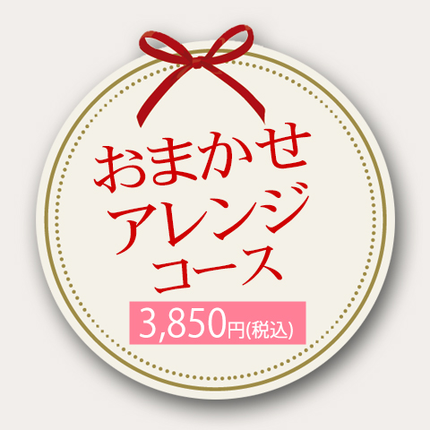 WA-009 おまかせアレンジコース