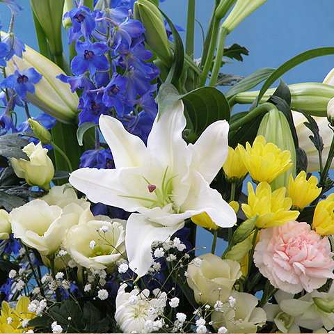 AF-002 アレンジフラワー(お供え花)