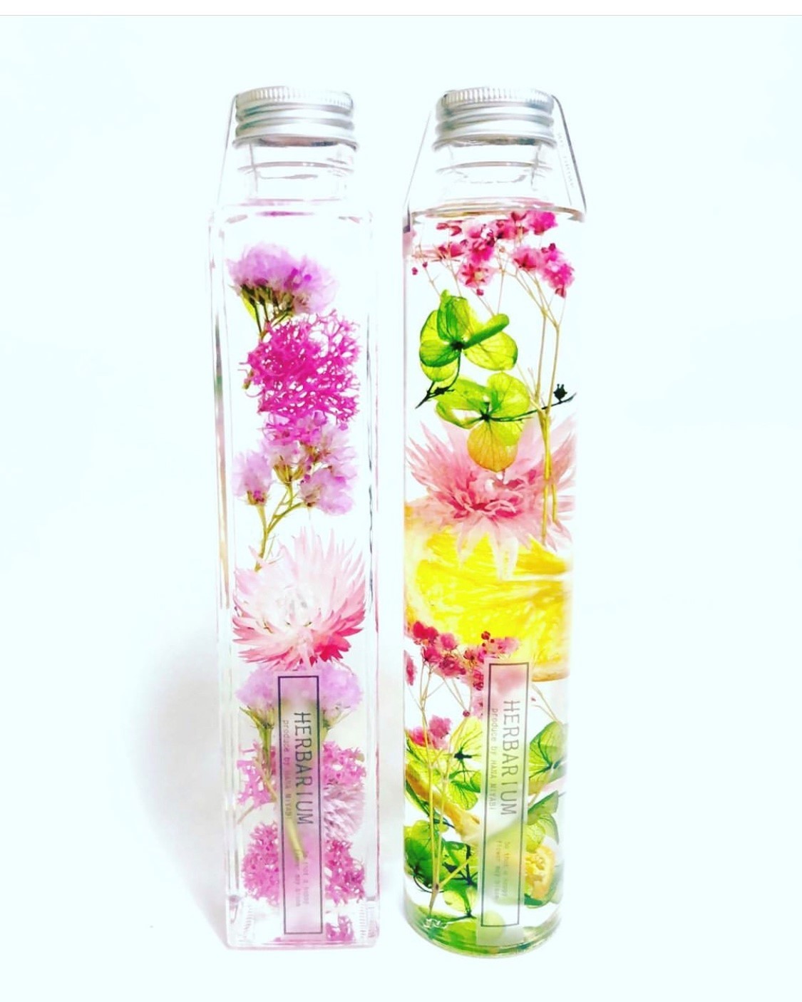 ハーバリウム　円柱2本　[HER-6000-3]