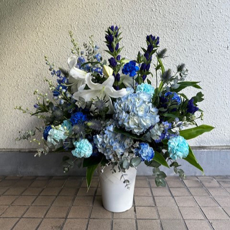 アレンジメント　ブルー　[A-15000-2]