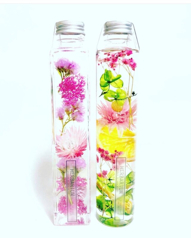 ハーバリウム　円柱2本　[HER-6000-3]