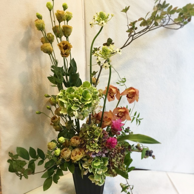 アレンジメント　あじさい　[A-20000-4]