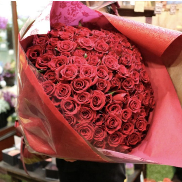 花束 プロポーズ 108本 ［B-56000-1］ 名古屋のフラワーギフト専門店