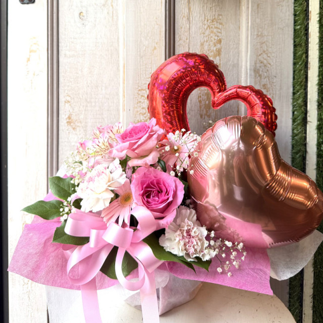 バルーンアレンジ　ハート　[BA-5000-3]