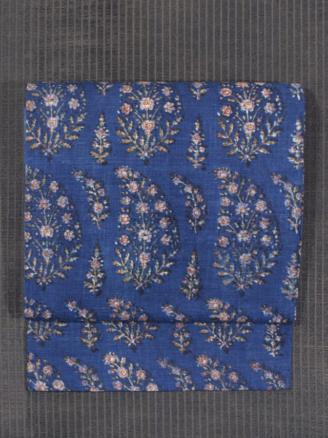 帯のアトリエ 花邑 hanamura 銀座 「古渡更紗 小花文様 印度更紗