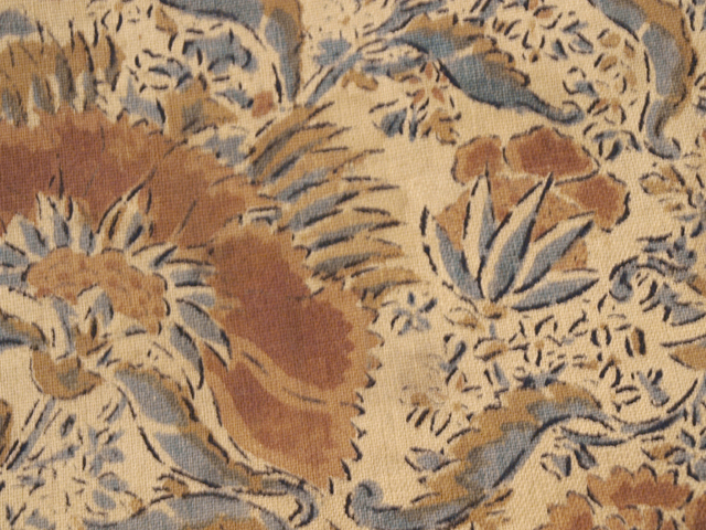 帯のアトリエ 花邑 hanamura 銀座 「唐花草文様 和更紗 名古屋帯」