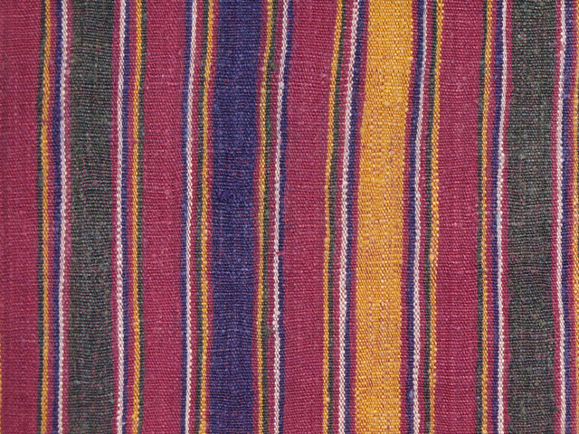 帯のアトリエ花邑 hanamura 銀座 「インドネシア 手織り木綿 縞文様