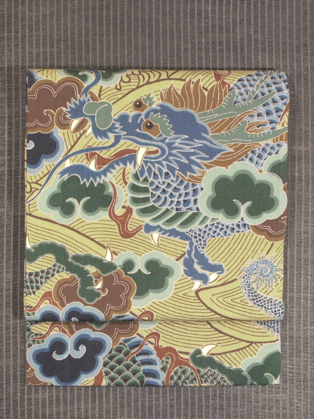 型染めの帯 花邑銀座店