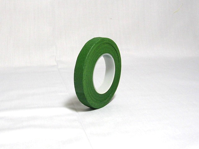 フラワーテープ　12.5ｍｍ×27Ｍ　モスグリーン