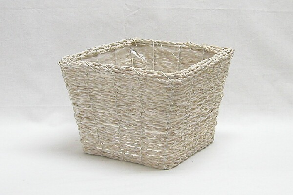 バンブーロープバスケット白／４号・５号・６号