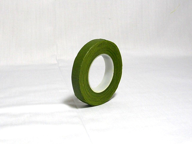 フラワーテープ　12.5ｍｍ×27Ｍ　グリーン