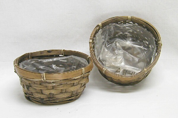 バンブーバスケットＳＰ-０１４　１ケース（300個入り）口径14ｃｍ×Ｈ6ｃｍ