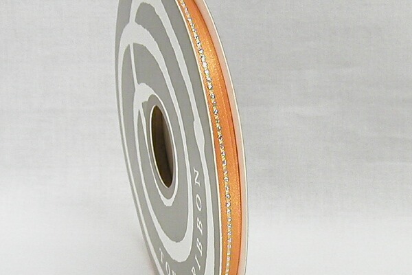 グリッターWサテン６ｍｍ　パンプキン
