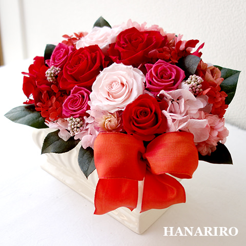 彩華 あやか プリザーブドフラワー プリザーブドフラワーギフトの通販専門花屋 花riro ハナリロ