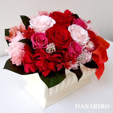彩華 あやか プリザーブドフラワー プリザーブドフラワーギフトの通販専門花屋 花riro ハナリロ