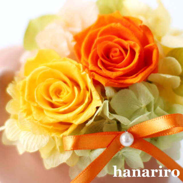 ネコさんアレンジ/プリザーブドフラワー プリザーブドフラワーギフトの