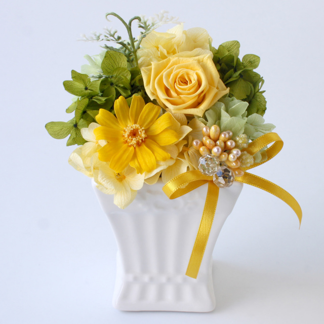 プリモ（黄色系）/プリザーブドフラワー【送料無料】