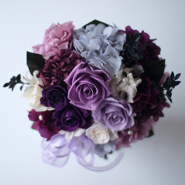 栞 しおり プリザーブドフラワー プリザーブドフラワーギフトの通販専門花屋 花riro ハナリロ