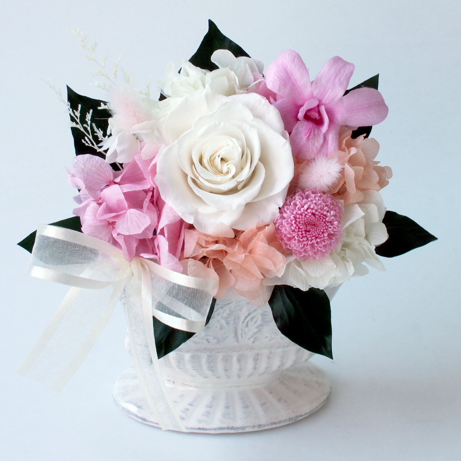 ほのか（ピンクS）/お悔み・お供え/プリザーブドフラワー【送料無料】