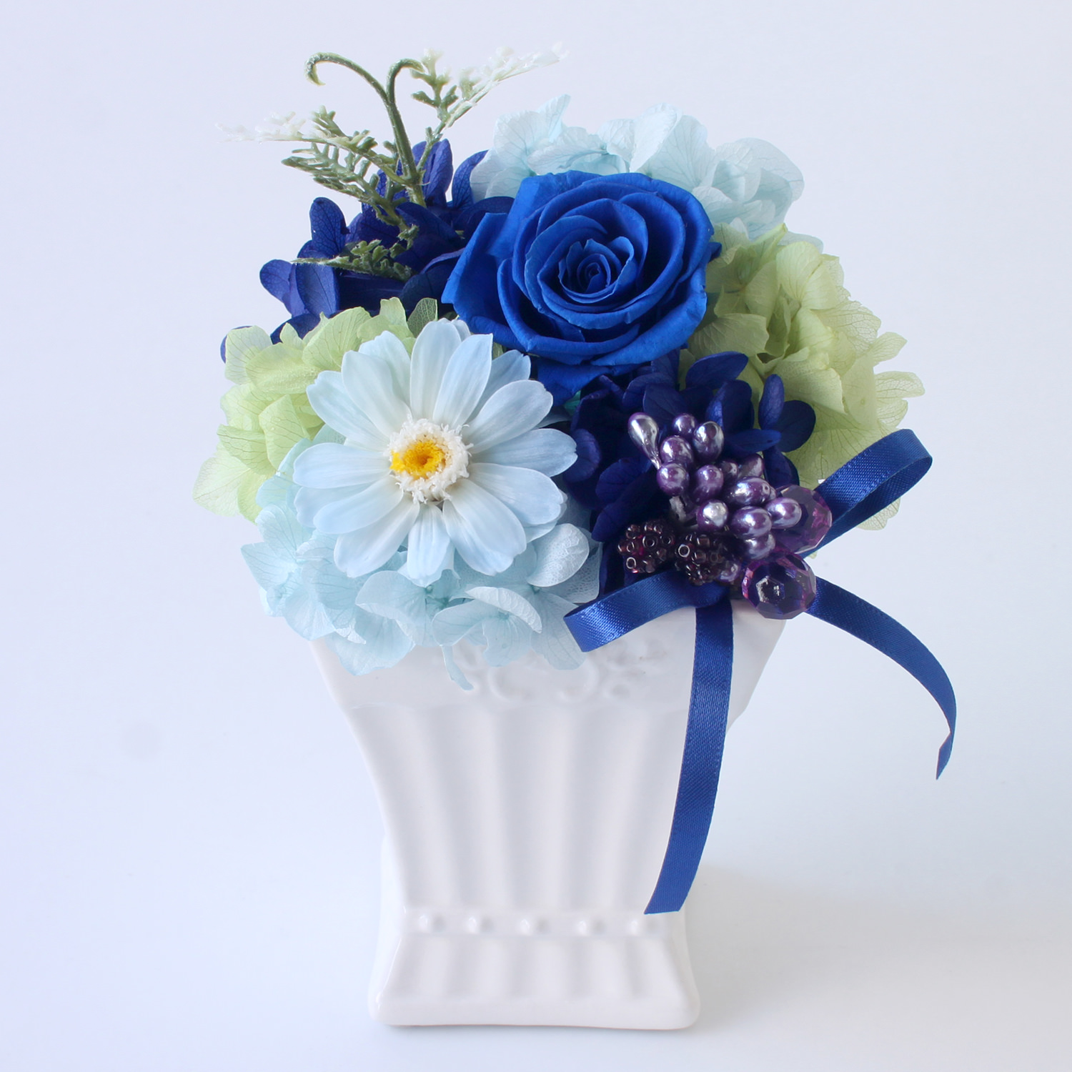 プリモ（ブルー系）/プリザーブドフラワー【送料無料】