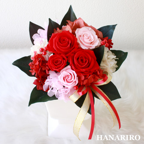 ルビーレッド/プリザーブドフラワー【送料無料】