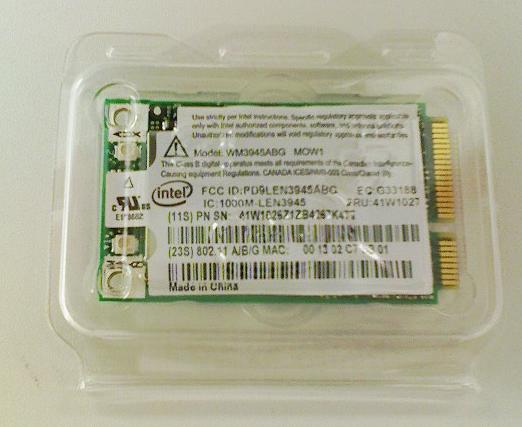 IBMThinkPad 用Wireless3945 mini PCI （41W1027）