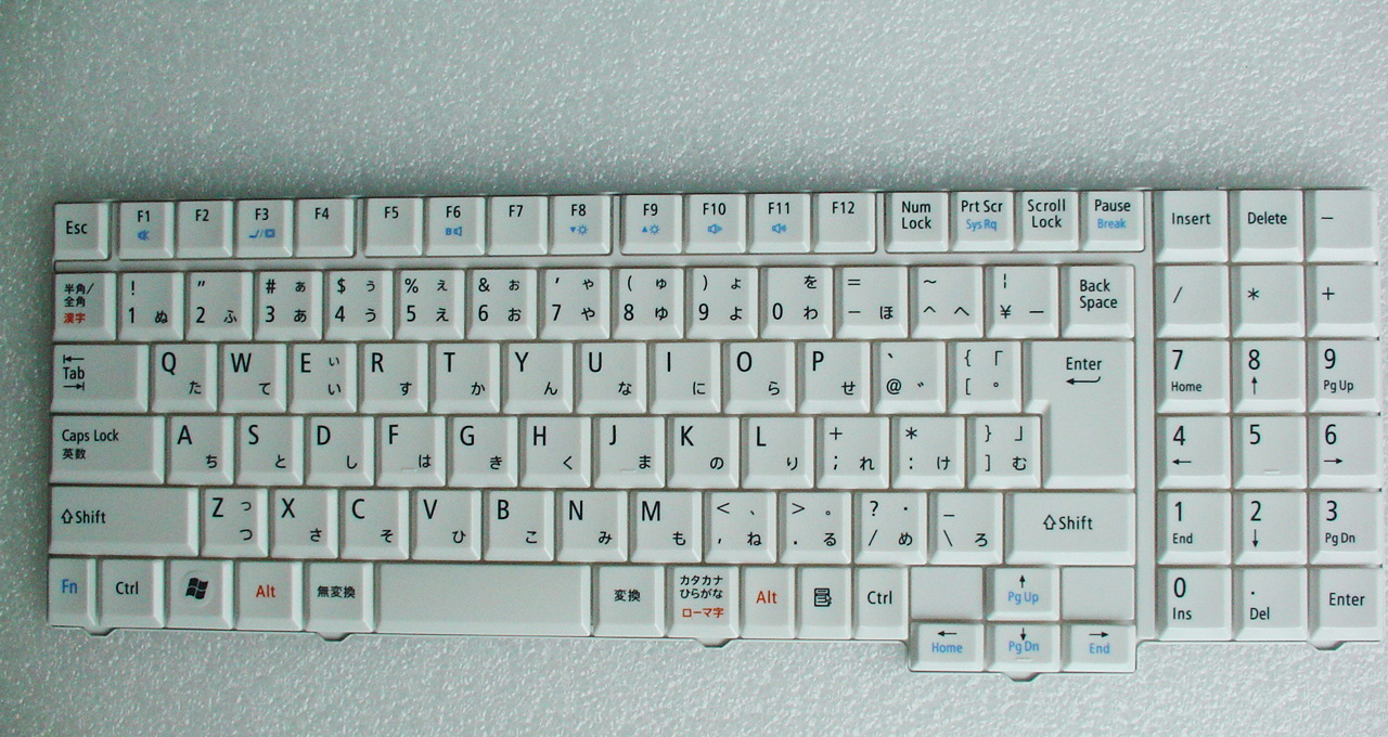 NEC ノートPC ホワイト 日本語キーボード NEC KU-1906 USBキーボード ホワイト｜Yahoo!フリマ（旧PayPay