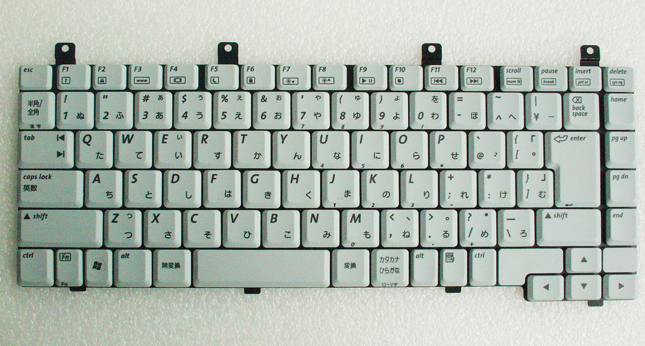新品HP/Compaq ノートPC用キーボードV031802AJ1(白)PK1300Z02U0