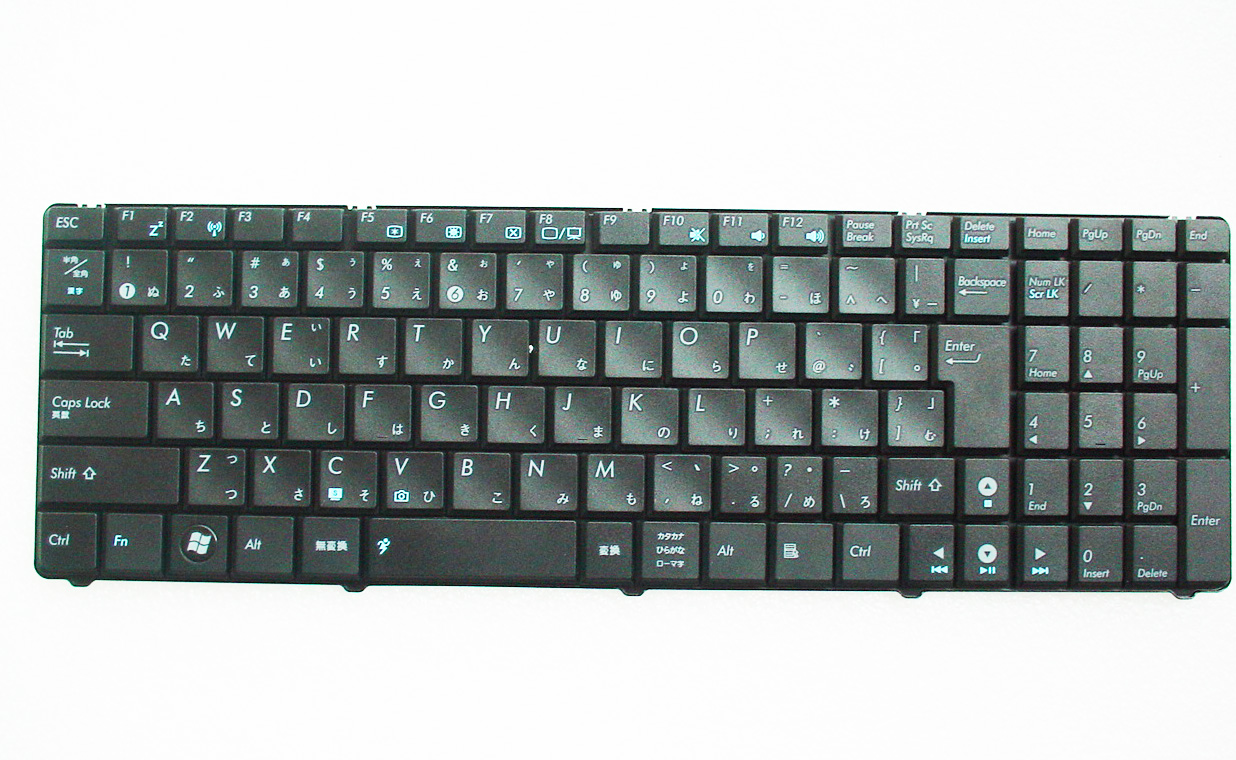 新品ASUS N61等用日本語キーボード (MP-07G70J0-528)黒
