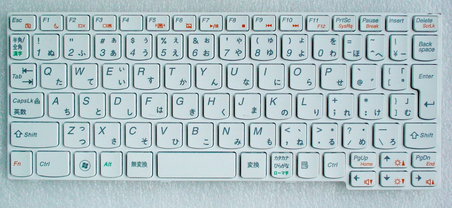 キーボード:新品Lenovo製IdeaPad S10-3用(25-010668,白)国内発送