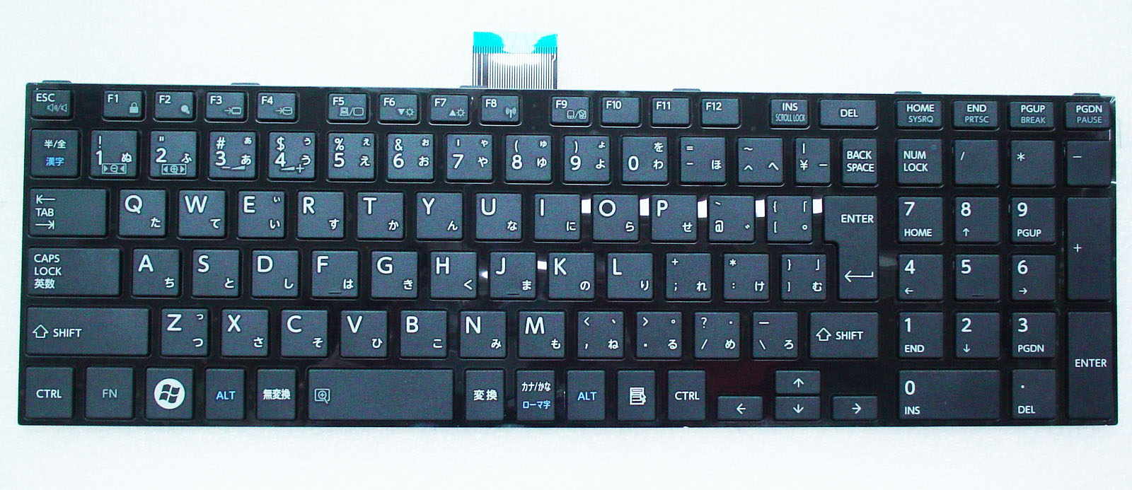 キーボード:新品東芝 T552/36等用(MP-11B50J0-698, PK130OT1C32, 黒)国内発送