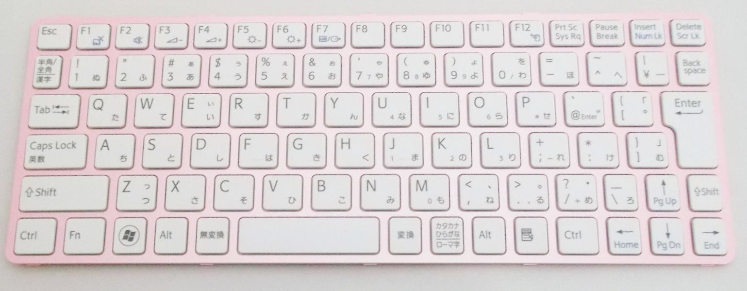 キーボード:新品SONY SVE11等用(HMB8812NFE112A,ピンク,149037211JP)国内発送
