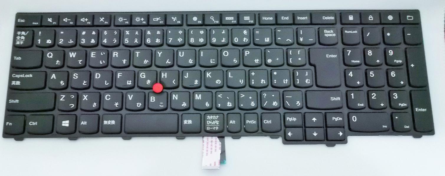 キーボード:純正新品LenovoE531/E540等用(04Y2457)国内発送