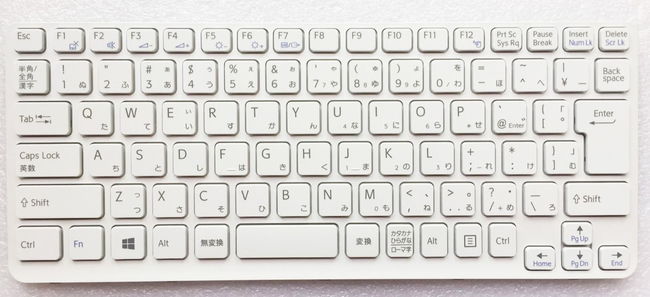 キーボード:新品SONY VAIO用(149183211, V134046BJ3,白)国内発送