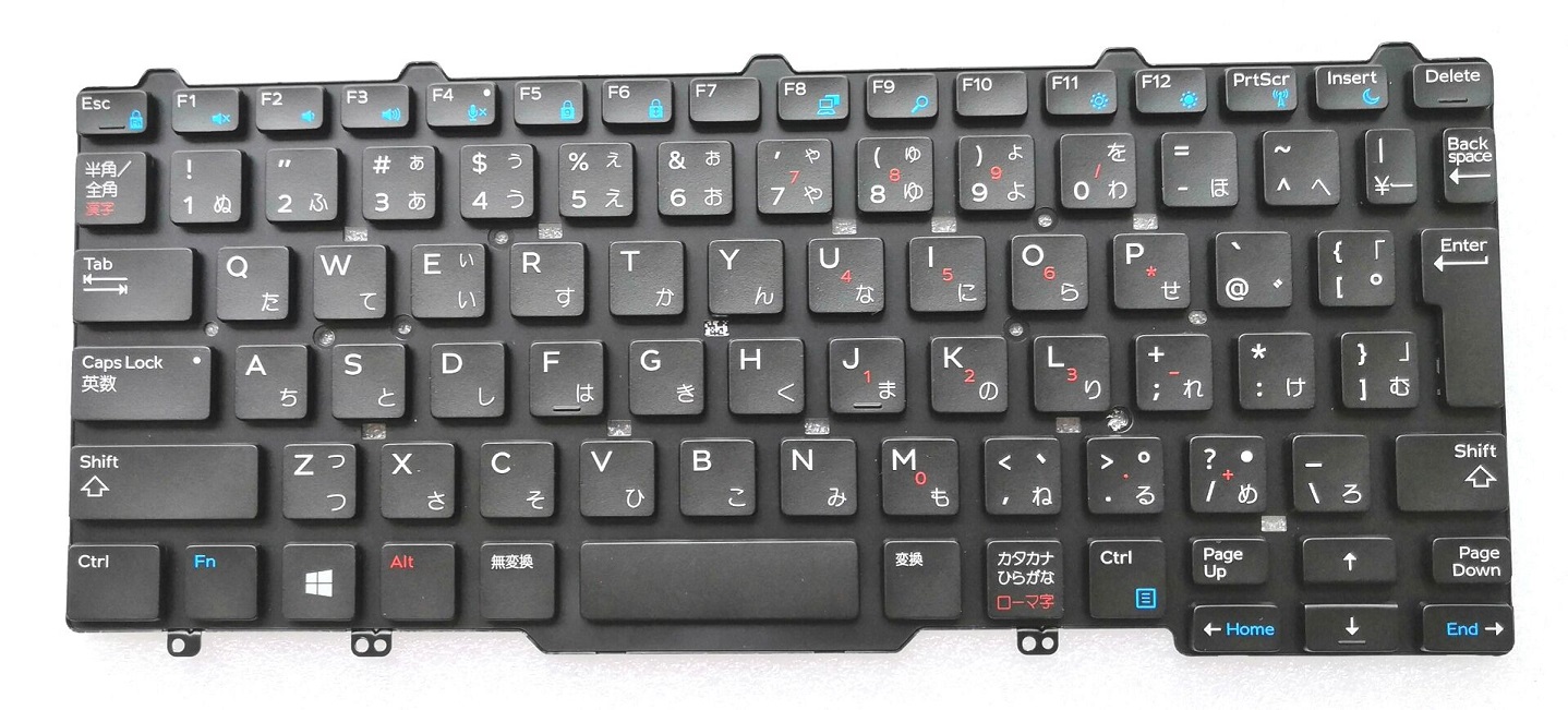 キーボード:新品DELL Latitude等用(MP-13L70J06698,黒, PK1313D3A37)国内発送