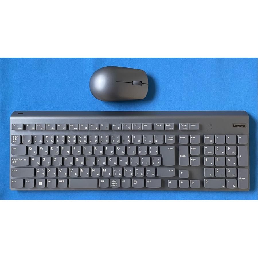純正 新品 Lenovo ワイヤレスキーボード&マウス KB318W 国内発送