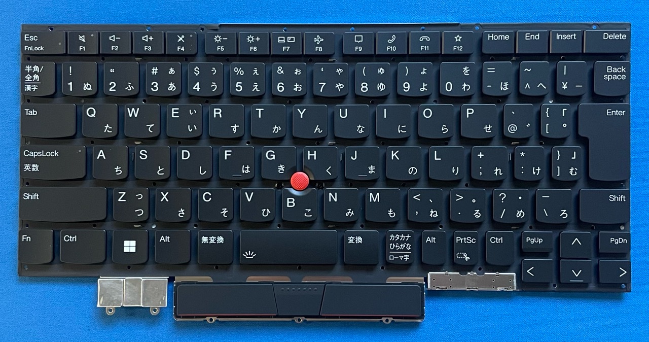 純正新品 Lenovo Thinkpad X1 Carbon Gen9用 日本語キーボード V201220AJ2