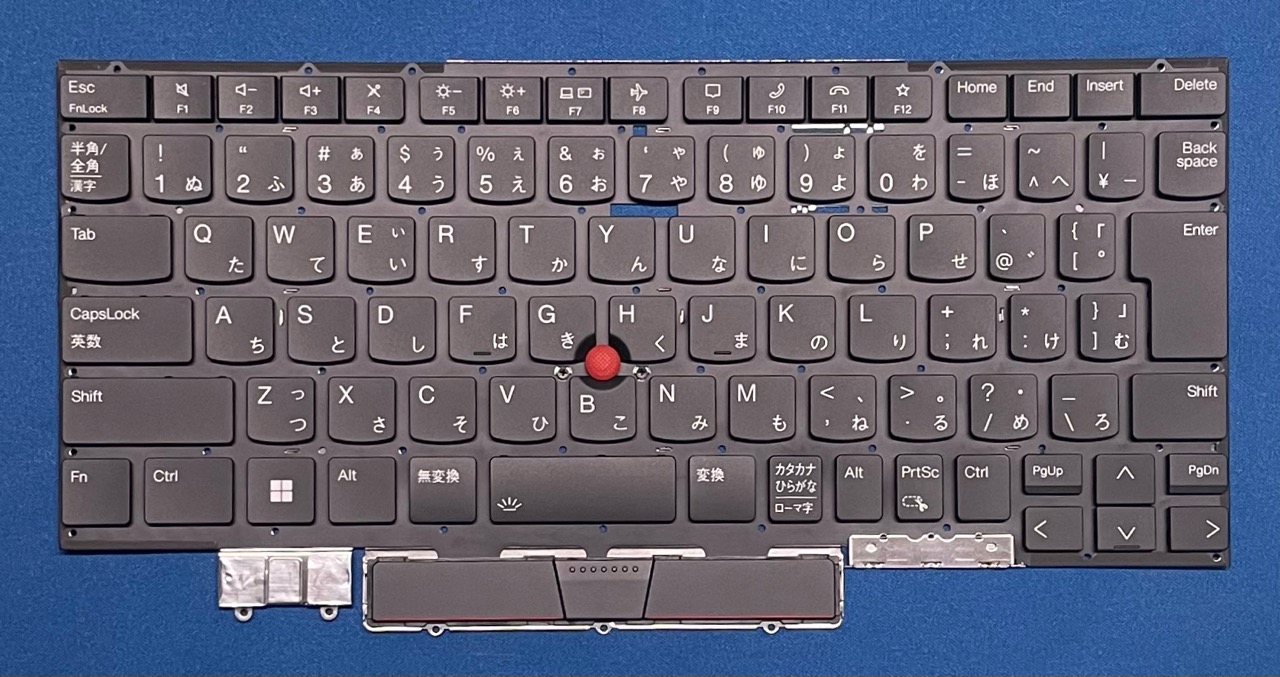 純正新品 Lenovo Thinkpad X1 Carbon 10th Gen 用 日本語キーボード SN21D05693