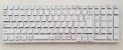 キーボード:新品SONY PC等用(V133830BJ3,白,149167711JP)国内発送