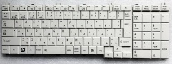 キーボード:新品東芝 BX/EX/TX等用(MP-09N13RC-698,白,PK130CK2A01)国内発送