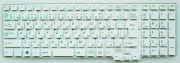 キーボード：新品富士通AH77/S等用(AH544,白/白）国内発送