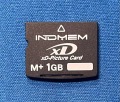 新品 INDMEM XDピクチャーカード 1GB(M+)