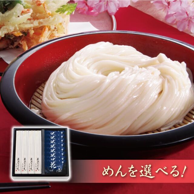 麺を選べるギフト 最高級シリーズ 4把入 つゆ付き